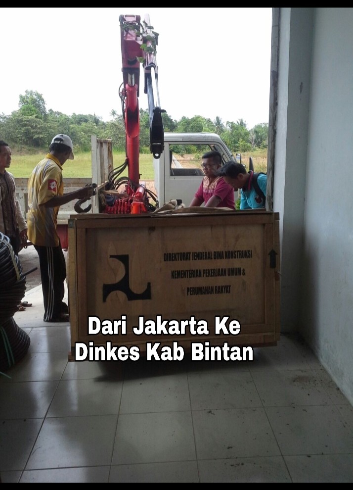 Shipment dari jakarta to kab bintan prov kep riau