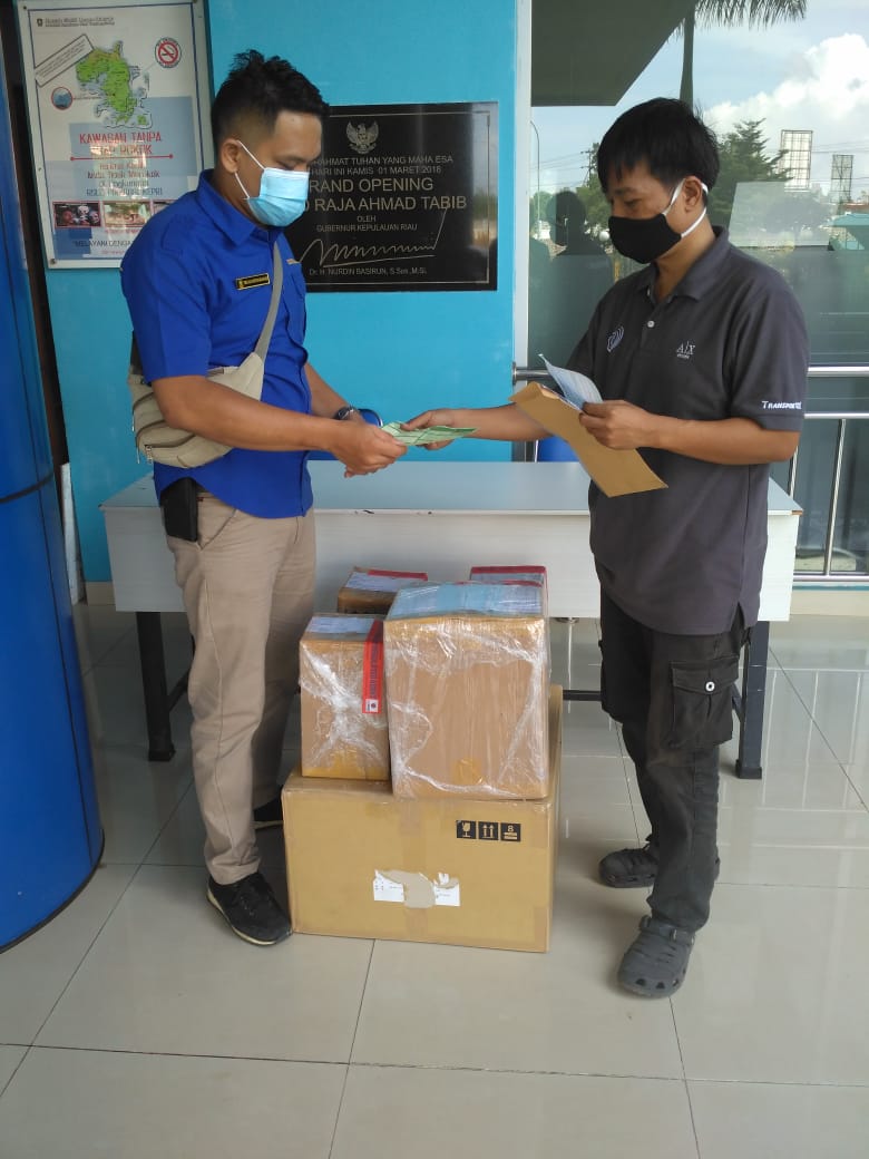 Handling Dari Jakarta Tujuan Tanjungpinang , Prov Kep Riau