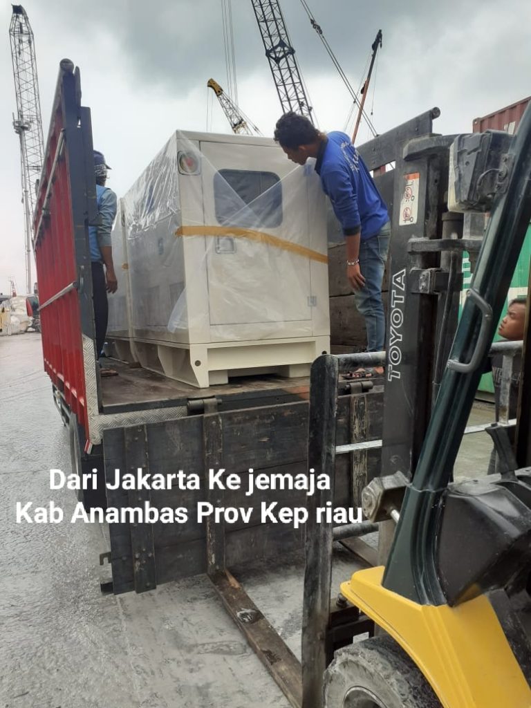 Shipment Mesin Ganset