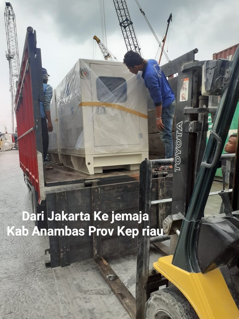 Shipment Mesin Ganset