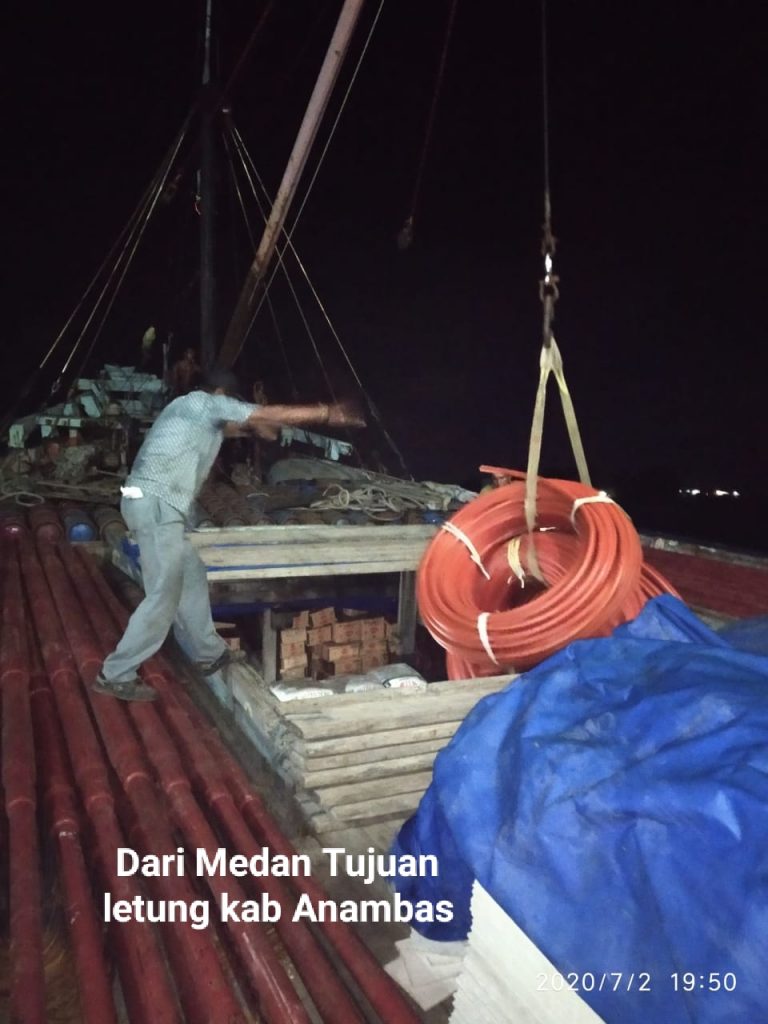 Shipment Dari Medan Tujuan Kab. Anambas Prov Kep Riau